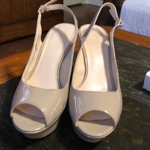 Nine West Nude Heels